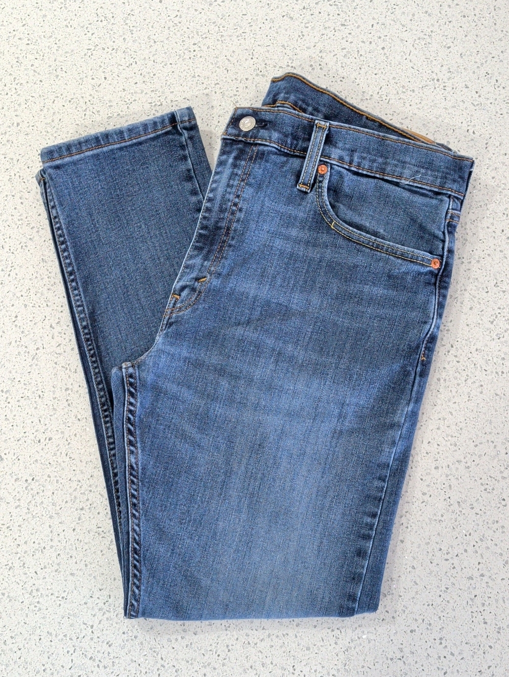 Men's Levi's 512Jeans in Classic Blue Wash